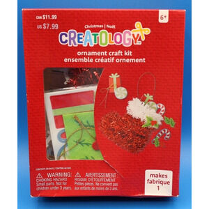 Creatology Christmas Ornament Craft Kit Stocking Ornament